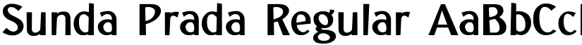 Sunda Prada Regular font