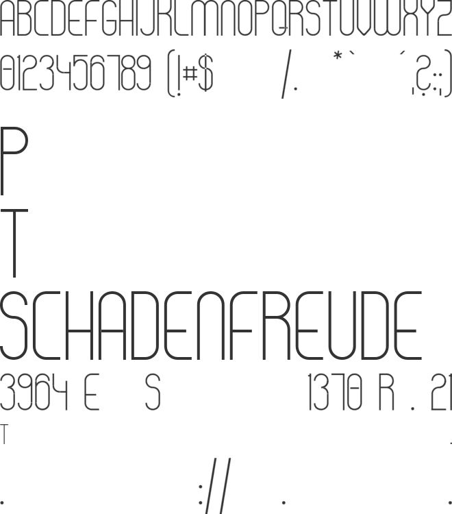 Stromlinie font preview