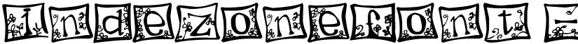 Indezonefont - creative font download