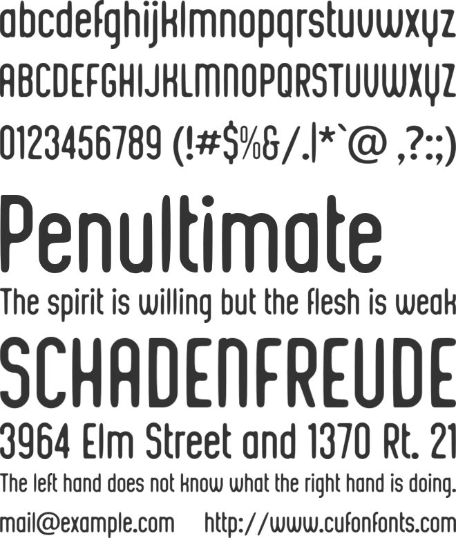 Integra Chic font preview