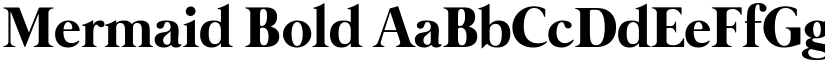 Mermaid Bold font