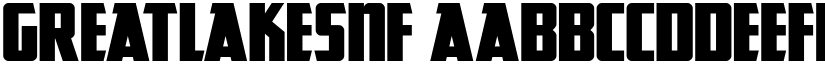 GreatLakesNF font