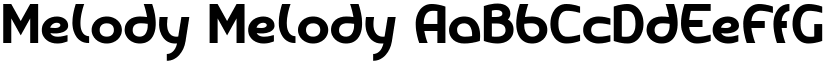 Melody Melody font