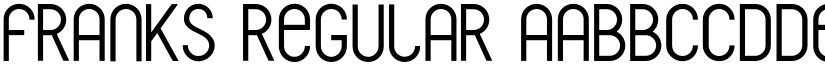 Franks Regular font