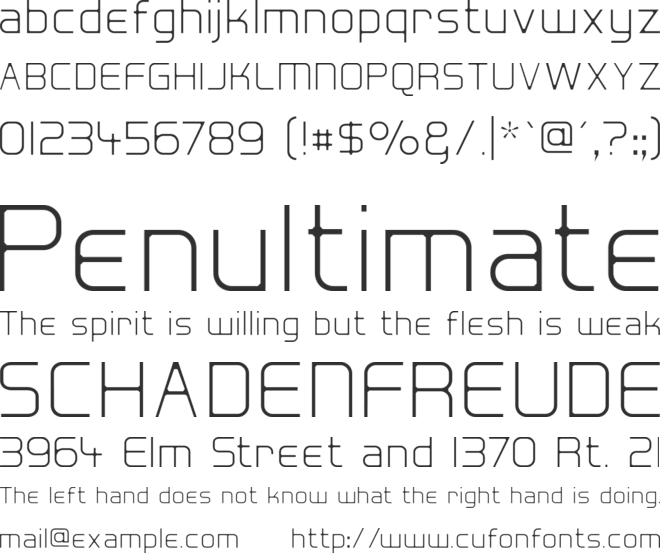 Hall Fetica Decompose font preview