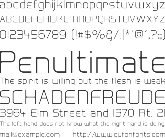 Hall Fetica Decompose font preview
