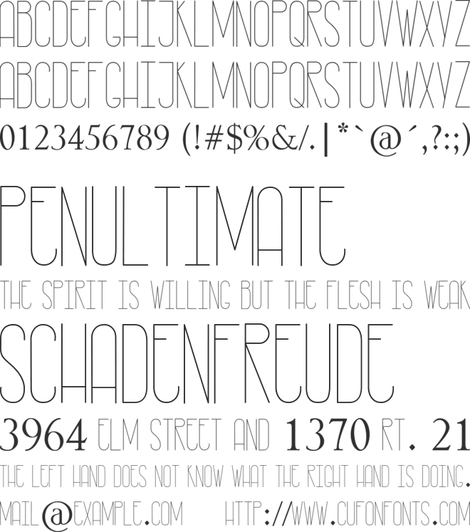 rasty lop font preview