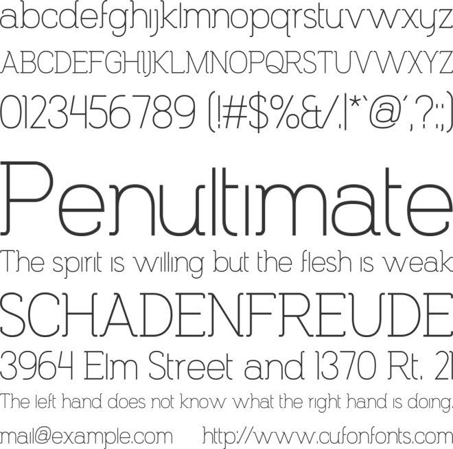 Espacio Novo Medium font preview