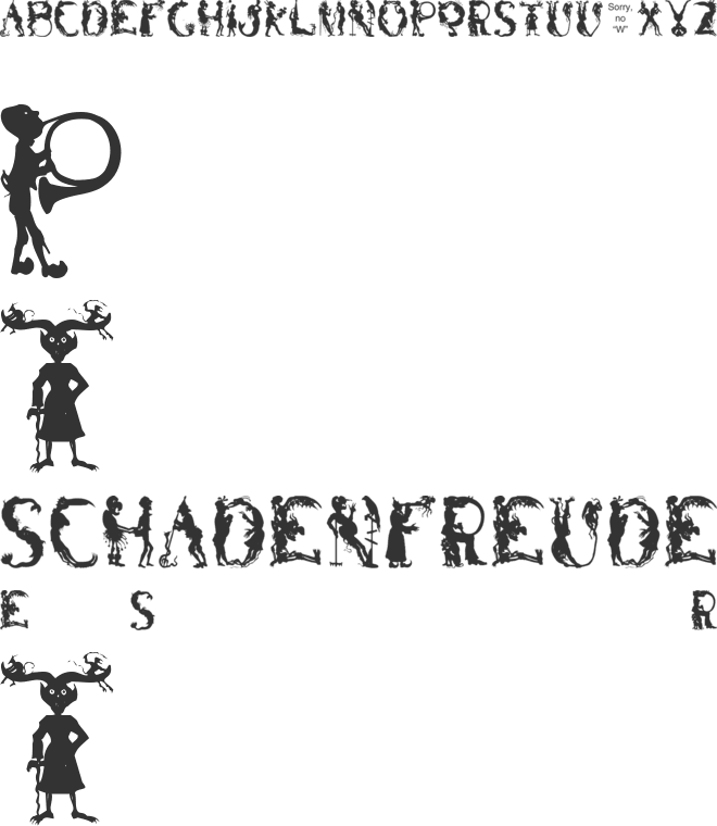 Bizaro Plain font preview