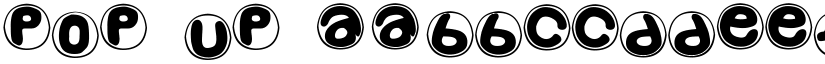Pop Up font download