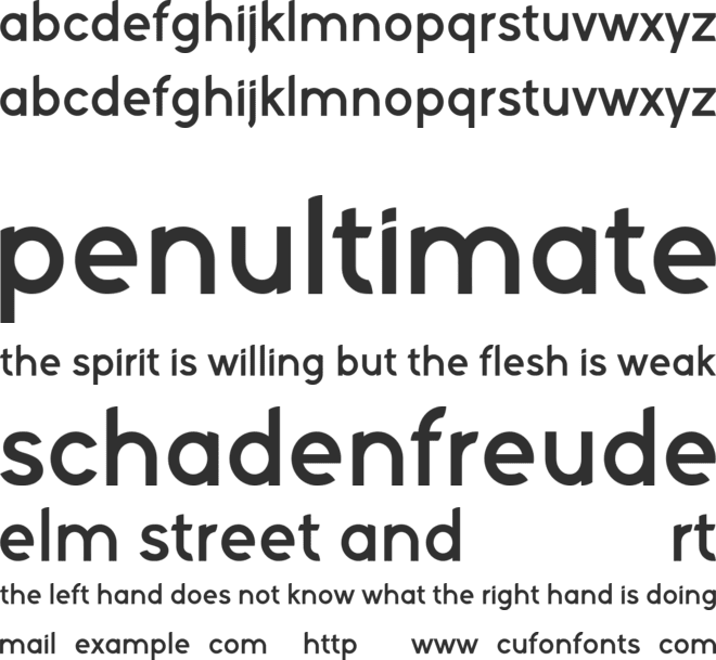 Kelvetica font preview