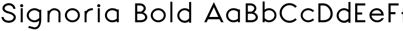 Signoria Bold font