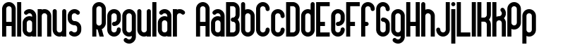 Alanus Regular font