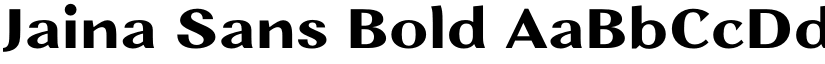 Jaina Sans Bold font