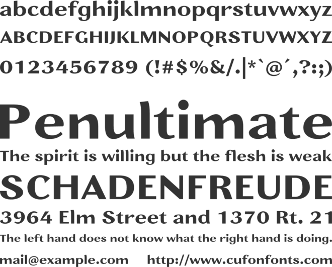 Jaina Sans font preview