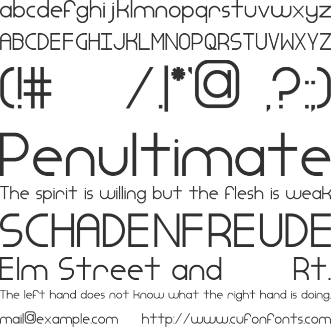 Simple Dandy font preview