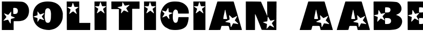 Politician font