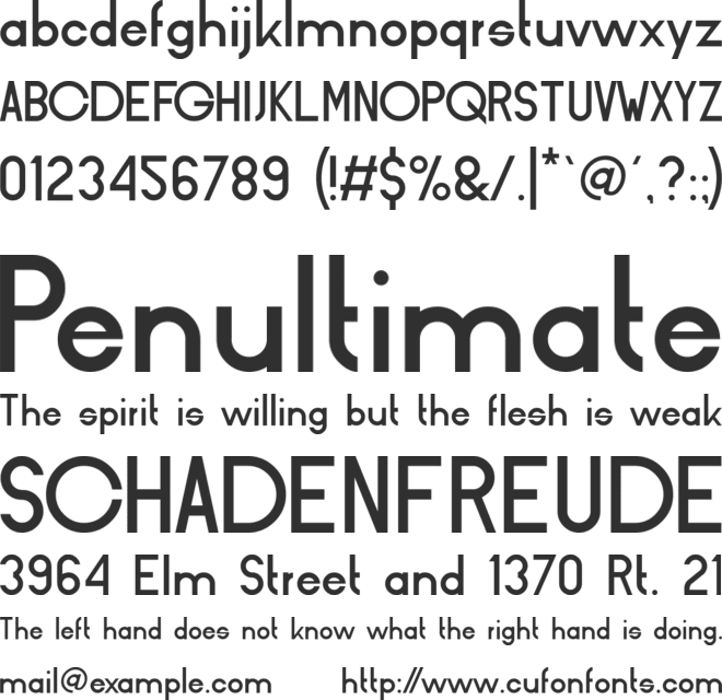 BarQ font preview