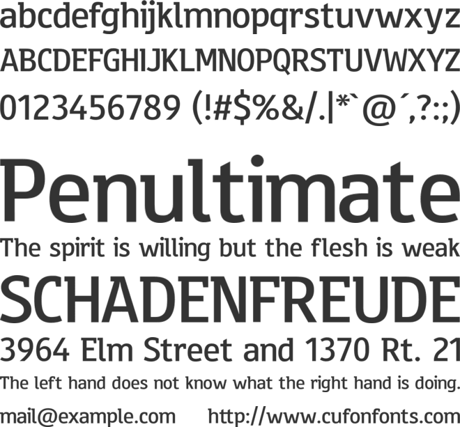 Eirik Raude font preview