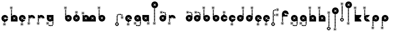 cherry bomb Regular font