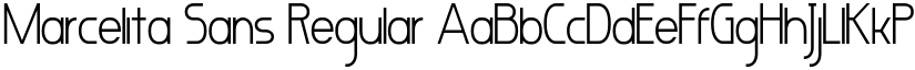 Marcelita Sans font download