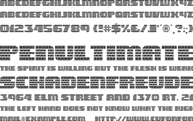 Eagle GT II font preview