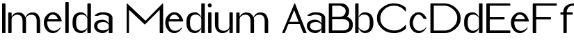Imelda Medium font