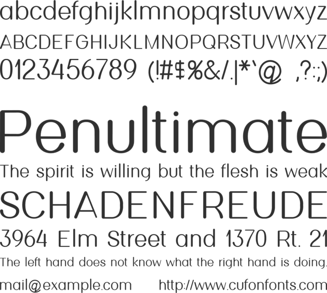 Dysfunctional font preview