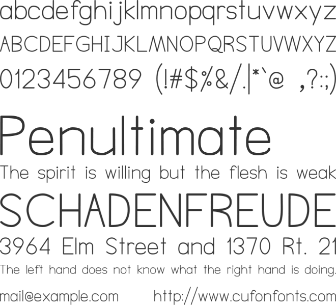 NTS Akkhara font preview