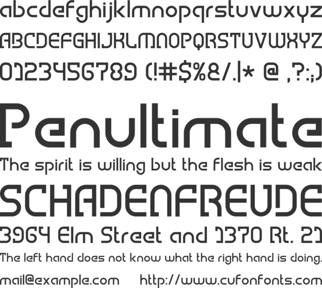 hemigraphy font preview