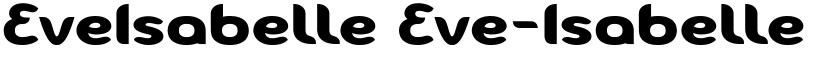 EveIsabelle Eve-Isabelle font