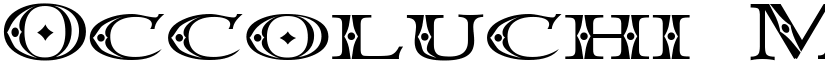 Occoluchi Minicaps font