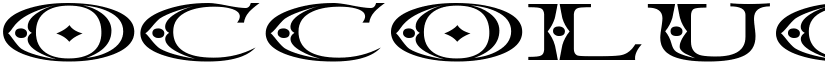 Occoluchi Spread font