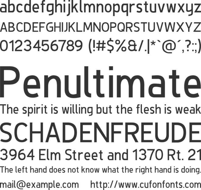 De Luxe Next font preview