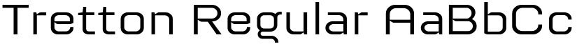 Tretton Regular font