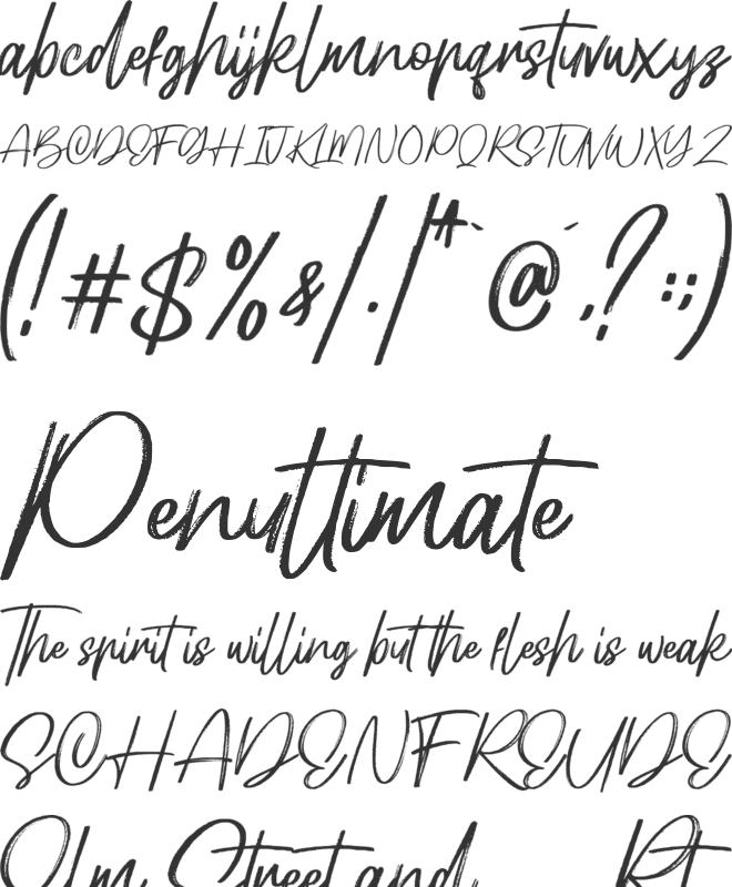Hellotropica font preview