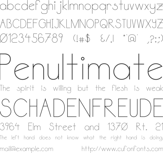 Kata Bidalan font preview