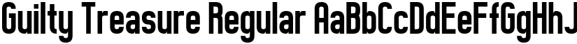 Guilty Treasure Regular font