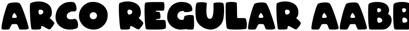 ARCO Regular font