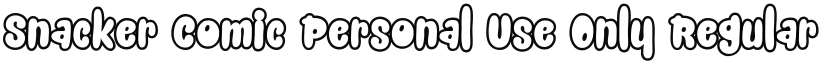 Snacker Comic Personal Use Only font download