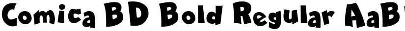 Comica BD Bold Regular font