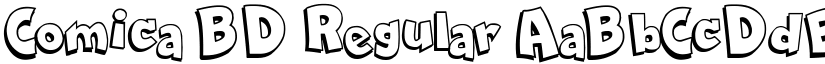 Comica BD Regular font