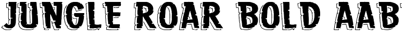 Jungle Roar Bold font