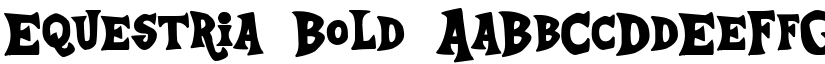 Equestria Bold font