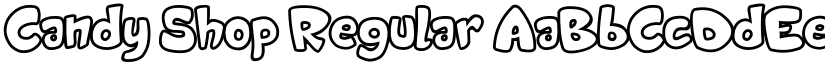 Candy Shop Regular font
