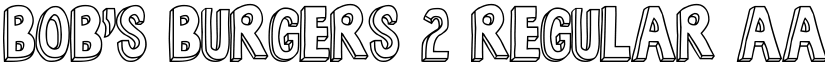 Bob's Burgers 2 font download