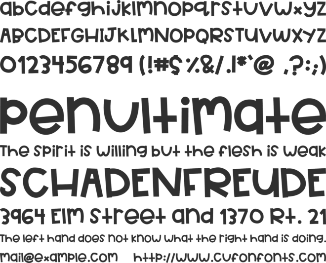 HelloBigDeal font preview