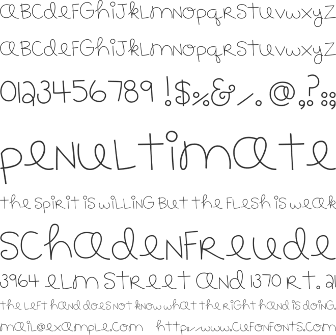 MTF 183 font preview