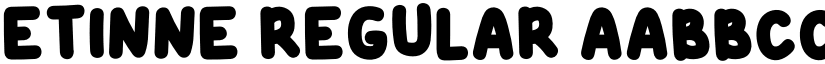 ETINNE Regular font