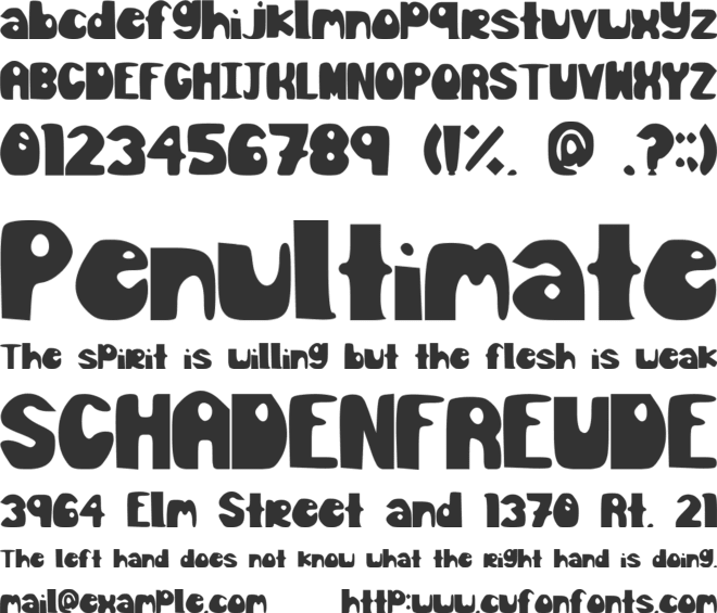 Olive_Juice font preview